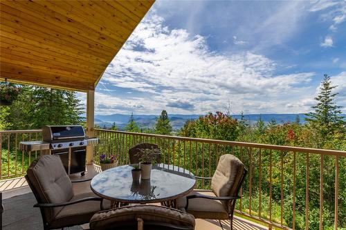 5600 Hartnell Road, Vernon, BC - Outdoor With Deck Patio Veranda With View With Exterior