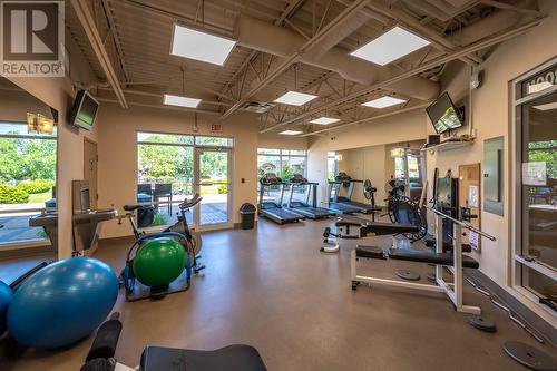 100 Lakeshore Drive Unit# 515, Penticton, BC - Indoor Photo Showing Gym Room