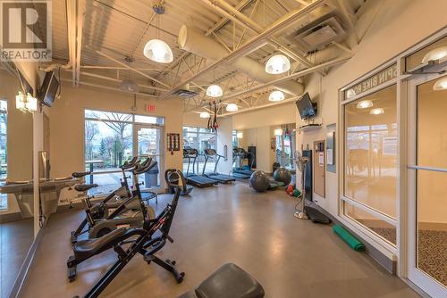 100 Lakeshore Drive Unit# 515, Penticton, BC - Indoor Photo Showing Gym Room