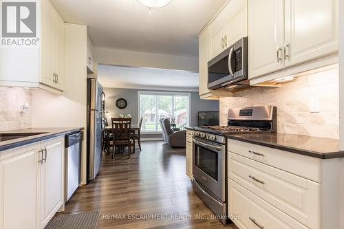203 West 31St Street, Hamilton, ON - Indoor Photo Showing Kitchen With Stainless Steel Kitchen With Upgraded Kitchen