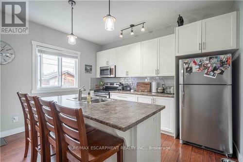 27 Shaw Street, Hamilton, ON - Indoor Photo Showing Kitchen With Double Sink