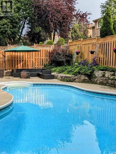 232 Nottingham Drive, Oakville, ON - Outdoor With In Ground Pool With Backyard