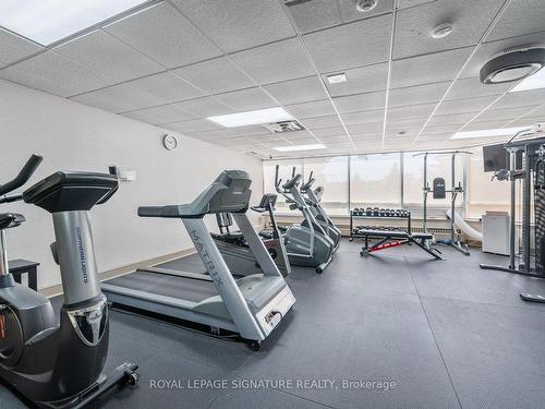 1609-1121 Steeles Ave W, Toronto, ON - Indoor Photo Showing Gym Room