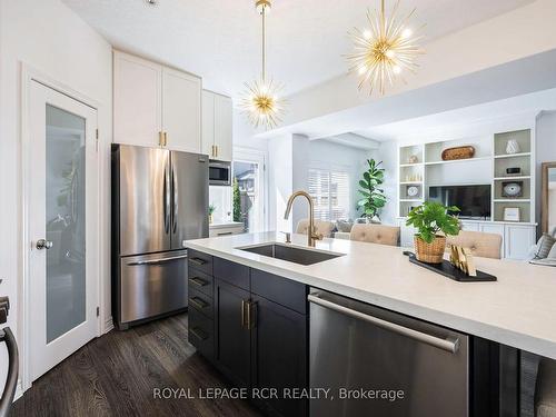 12 Fitzgerald St, Orangeville, ON - Indoor Photo Showing Kitchen With Stainless Steel Kitchen With Upgraded Kitchen