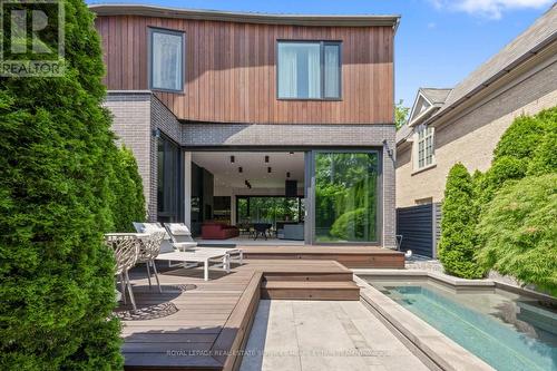 108 Stratford Crescent, Toronto, ON - Outdoor With In Ground Pool