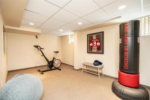 195 Cordova Street, Winnipeg, MB - Indoor Photo Showing Gym Room