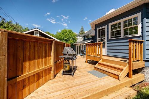 195 Cordova Street, Winnipeg, MB - Outdoor With Deck Patio Veranda With Exterior