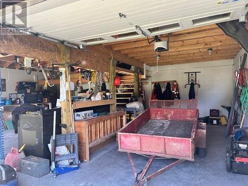 101 2454 Grants Frontage Road, Vanderhoof, BC - Indoor Photo Showing Garage