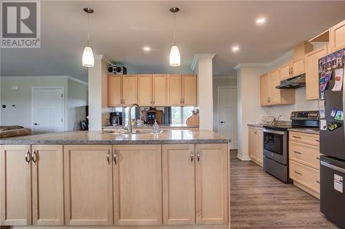 1256 Northern Central Road, Hagar, ON - Indoor Photo Showing Kitchen With Double Sink