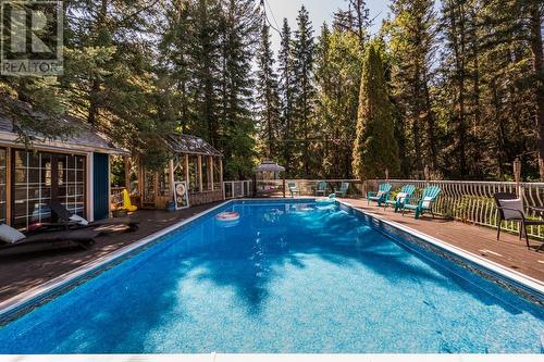 7893 Loyola Crescent, Prince George, BC - Outdoor With In Ground Pool With Backyard
