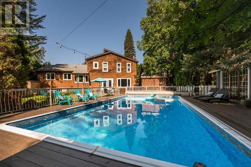 7893 Loyola Crescent, Prince George, BC - Outdoor With In Ground Pool With Backyard