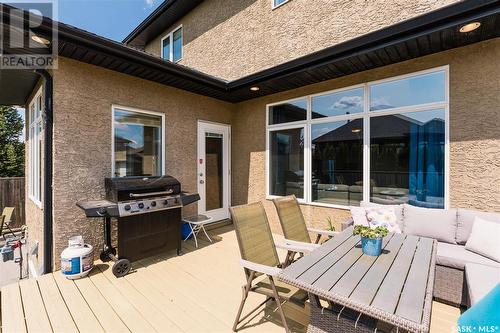 406 Wilkins Crescent, Saskatoon, SK - Outdoor With Deck Patio Veranda With Exterior