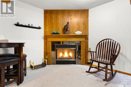 1054 Graham Road, Regina, SK - Indoor With Fireplace