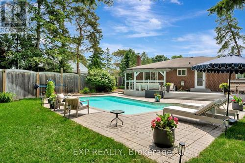 308 Lexington Road, Waterloo, ON - Outdoor With In Ground Pool