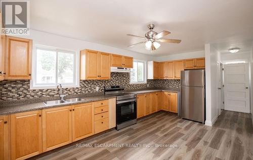 771 Rennie Street, Hamilton, ON - Indoor Photo Showing Kitchen With Double Sink