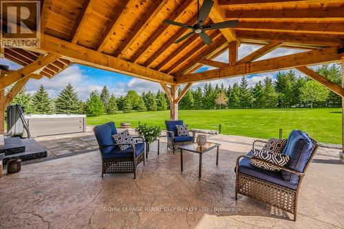 97 Ellenville Crescent, Guelph/Eramosa, ON - Outdoor With Deck Patio Veranda