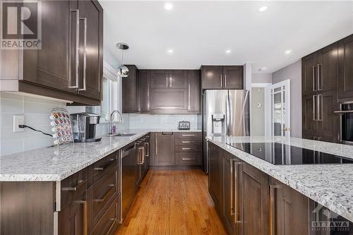 4120 Riverside Drive Unit#K, Ottawa, ON - Indoor Photo Showing Kitchen With Stainless Steel Kitchen With Upgraded Kitchen