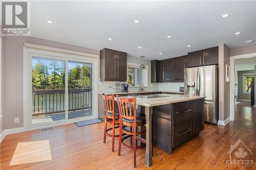 4120 Riverside Drive Unit#K, Ottawa, ON - Indoor Photo Showing Kitchen With Stainless Steel Kitchen With Upgraded Kitchen