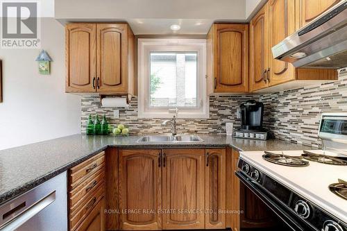 280 Mississaga Street, Oakville, ON - Indoor Photo Showing Kitchen With Double Sink