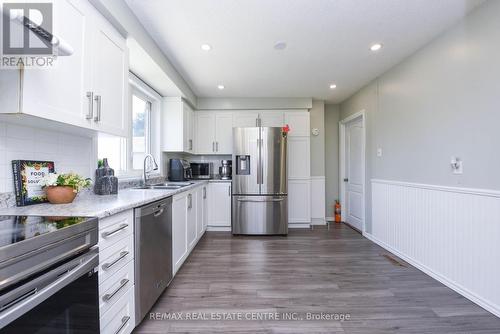 148 Primrose Crescent, Brampton, ON - Indoor Photo Showing Kitchen With Stainless Steel Kitchen With Double Sink