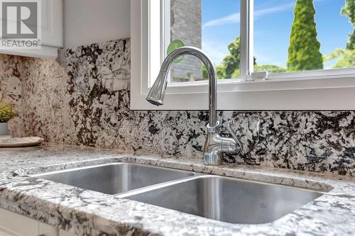 1161 Carol Street, Burlington, ON - Indoor Photo Showing Kitchen With Double Sink