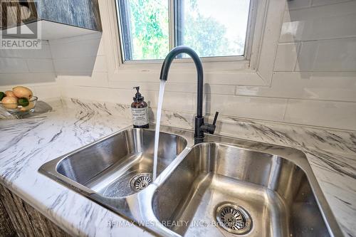 13 Skegby Road N, Brampton, ON - Indoor Photo Showing Kitchen With Double Sink