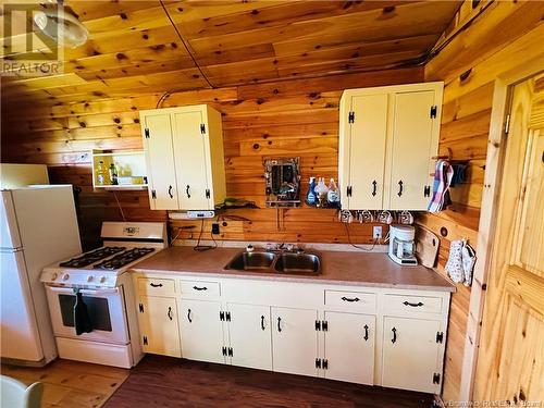 0 Sharkey Road, Jacksonville, NB - Indoor Photo Showing Kitchen With Double Sink