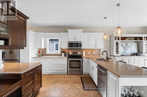 49 Maplehurst Crescent, Prince Edward County, ON - Indoor Photo Showing Kitchen With Double Sink