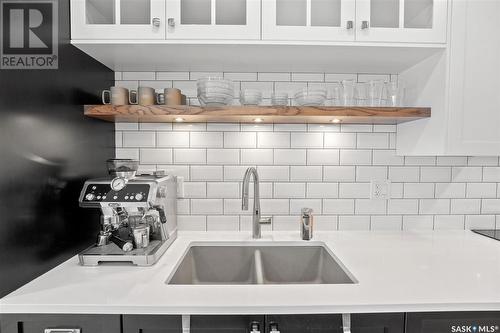 1322 Empress Avenue, Saskatoon, SK - Indoor Photo Showing Kitchen With Double Sink With Upgraded Kitchen