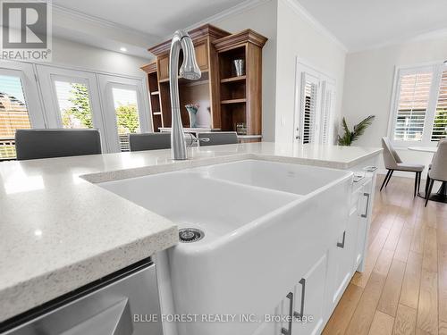 3426 Castle Rock Place, London, ON - Indoor Photo Showing Kitchen With Double Sink