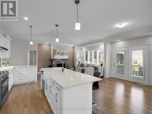 3426 Castle Rock Place, London, ON - Indoor Photo Showing Kitchen With Upgraded Kitchen