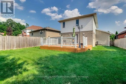 1876 Coronation Drive, London, ON - Outdoor With Deck Patio Veranda With Exterior