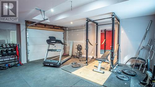 1471-1473 Parent Avenue, Windsor, ON - Indoor Photo Showing Gym Room