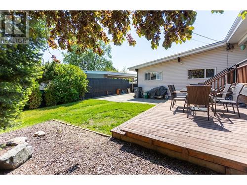 2766 Fairview Crescent, Prince George, BC - Outdoor With Deck Patio Veranda With Exterior