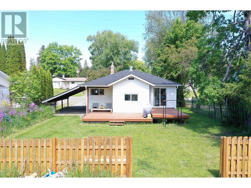 1220 Moffat Avenue, Quesnel, BC - Outdoor With Deck Patio Veranda