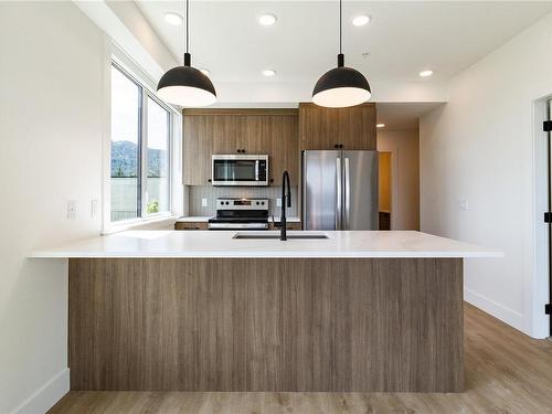 204-201 Dogwood Dr, Ladysmith, BC - Indoor Photo Showing Kitchen With Upgraded Kitchen