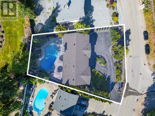 431 Okaview Road, Kelowna, BC - Outdoor With In Ground Pool With View