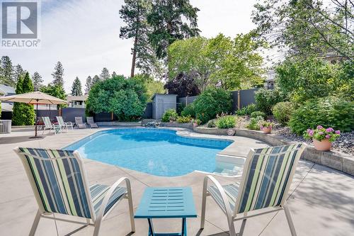 431 Okaview Road, Kelowna, BC - Outdoor With In Ground Pool With Deck Patio Veranda