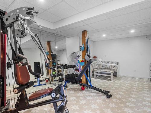 1066 Douglas Street, Kamloops, BC - Indoor Photo Showing Gym Room