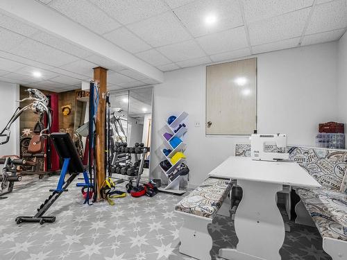 1066 Douglas Street, Kamloops, BC - Indoor Photo Showing Gym Room
