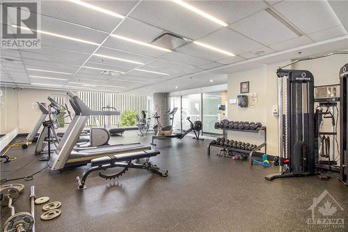 197 Lisgar Street Unit#213, Ottawa, ON - Indoor Photo Showing Gym Room