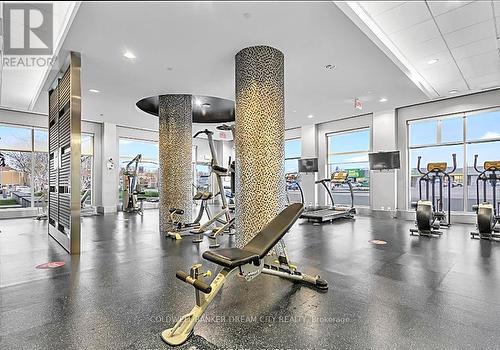 1612 - 65 Speers Road, Oakville, ON - Indoor Photo Showing Gym Room