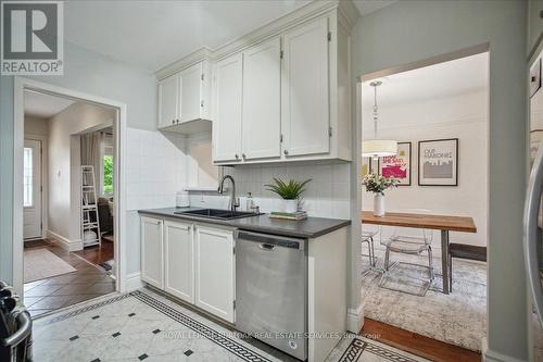 67 Fifth Street, Toronto, ON - Indoor Photo Showing Kitchen With Double Sink