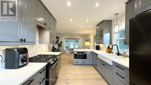 121 West 23Rd Street, Hamilton, ON - Indoor Photo Showing Kitchen With Upgraded Kitchen