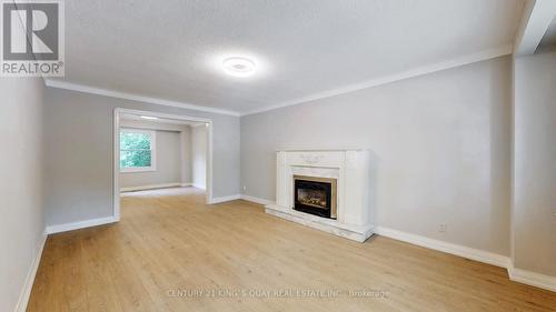 137 Lawrence Avenue E, Toronto, ON - Indoor Photo Showing Living Room With Fireplace