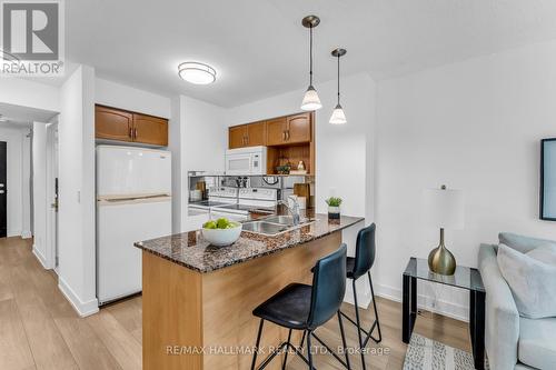 1214 - 18 Yonge Street, Toronto, ON - Indoor Photo Showing Kitchen With Double Sink