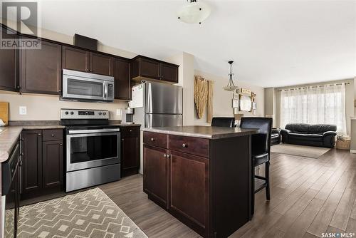 53 4850 Harbour Landing Drive, Regina, SK - Indoor Photo Showing Kitchen With Stainless Steel Kitchen