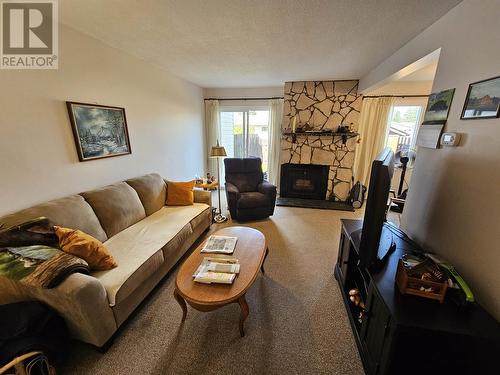 172 111 Tabor Boulevard, Prince George, BC - Indoor Photo Showing Living Room With Fireplace