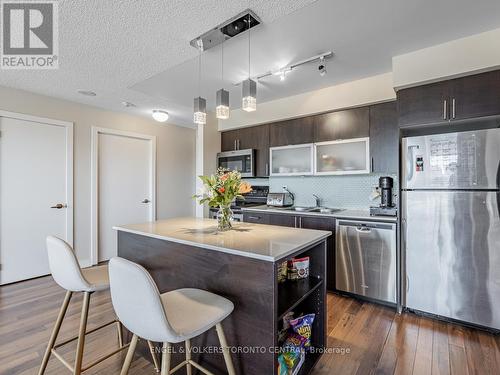 1507 - 80 Western Battery Road, Toronto, ON - Indoor Photo Showing Kitchen With Stainless Steel Kitchen With Upgraded Kitchen