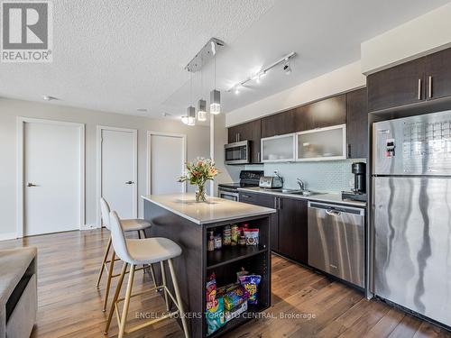 1507 - 80 Western Battery Road, Toronto, ON - Indoor Photo Showing Kitchen With Stainless Steel Kitchen With Double Sink With Upgraded Kitchen